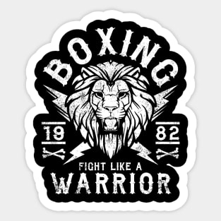 BOXING SHIRT - T SHIRT FOR BOXERS - SPARRING TSHIRT Sticker